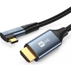 Kabel USB Joyroom USB-C - HDMI 2 m Szary (SY-20C1) 12971796 6941237165299
