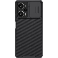 Nillkin Pancerne etui Xiaomi Redmi Note 12 Turbo / Xiaomi Poco F5 z osłoną na aparat Nillkin CamShield Pro Case - czarne 12982100 6902048264045