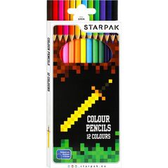 Starpak Kredki ołówkowe szkolne Starpak 12 szt pixel 12994117 5904335821338