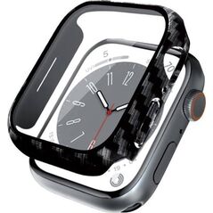 Crong Crong Hybrid Watch Case - Etui ze szkłem Apple Watch 44mm (Carbon) 12996231 5904310702928