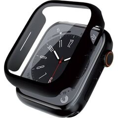 Crong Crong Hybrid Watch Case - Etui ze szkłem Apple Watch 44mm (Black) 12996236 5904310702935