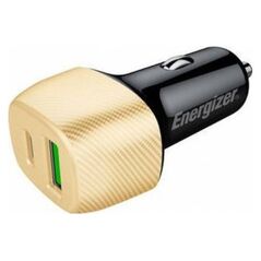 Ładowarka Energizer Energizer Ultimate - Ładowarka samochodowa USB-C & USB-A 38W PD + QC3.0 (Złoty / Czarny) 12996267 3492548233298