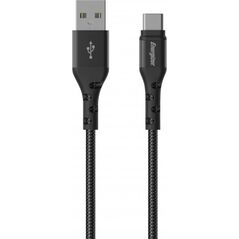 Kabel USB Energizer USB-A - USB-C 2 m Czarny (C520CKBK) 12996294 3492548231805