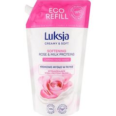 Luksja Luksja Creamy & Soft Mydło w Płynie Róża i Proteiny Mleka Zapas 900ML 13026278 5900536353104