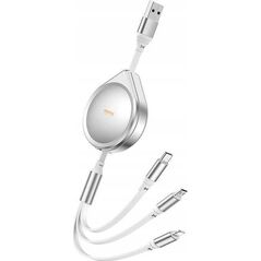 Kabel USB Remax KABEL REMAX DRIP SERIES 15W 3IN1 USB-C/MICRO/LIGHTNING RC-C018 SILVER 13026760 6954851242819