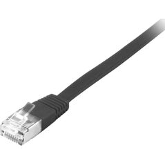 Equip Equip Patchkabel Cat6A  U/FTP 2xRJ45  1.00m schwarzFlachLSZH 13034725 4015867224847
