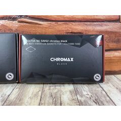 Noctua Noctua NA-SAVG2 chromax.black Uszczelki antywibracyjne 140mm 3szt 13040551 9010018201437
