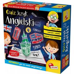 Lisciani LISCIANI I"M A GENIUS QUIZ - JĘZYK ANGIELSKI 13048228 8008324101979