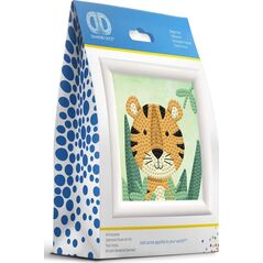 DIAMOND DOTZ DIAMOND DOTZ WOODLAND TIGER 13057047 4895225927340