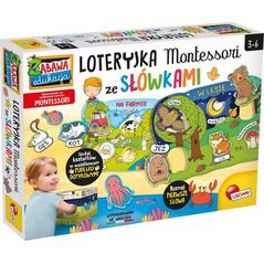 Lisciani LISCIANI MONTESSORI LOTERYJKA ZE SŁÓWKAMI MONTESSORI 13057056 8008324101764