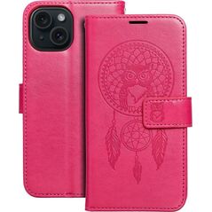 OEM Kabura MEZZO Book do IPHONE 15 łapacz snów magenta 13089207 5903396214424