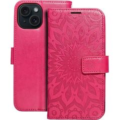 OEM Kabura MEZZO Book do IPHONE 15 mandala magenta 13089210 5903396215568