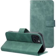 OEM Kabura TENDER Book do IPHONE 15 zielony 13089697 5903396217104