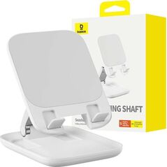 Stojak Baseus Składany stojak na tablet Baseus Seashell (biały) 13097251 6932172634629