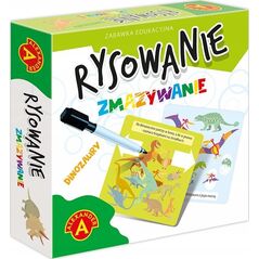 Alexander Zestaw Rysowanie Zmazywanie Dinozaury 13128880 5906018026870
