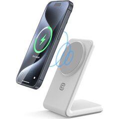 Ładowarka Crong Ładowarka bezprzewodowa 2w1 z MagSafe do iPhone i AirPods 13146670 5904310703536