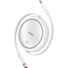 HUB USB Baseus Kabel USB-C do USB-C Baseus Free2Draw, PD, 100W, 1m (biały) 13168148 6932172647520