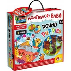 Lisciani Gra logiczna Montessori - Okrągłe puzzle 13220975 8008324106004