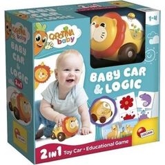 Lisciani Samochodzik lew i gra logiczna - Carotina Baby 13226779 8008324102266