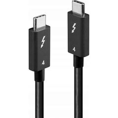 Kabel USB Lindy Thunderbolt - Thunderbolt 1 m Czarny (31120) 13229080 4002888311205