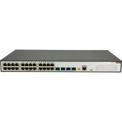 Switch Fiberhome FiberHome S5800-28T-X-PE-AC łącza sieciowe Zarządzany L2/L3 Gigabit Ethernet (10/100/1000) Obsługa PoE 1U Czarny, Szary 13234365 6975489914251