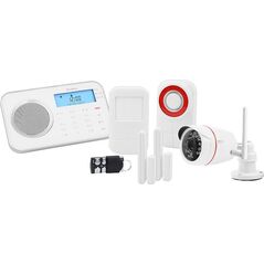 Olympia Olympia ProHome 8791 system alarmowy Wi-Fi Czarny, Czerwony, Biały 13238539 4030152060078