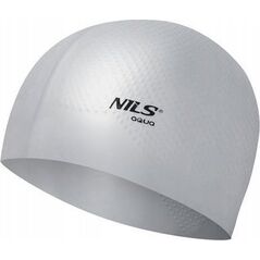 Nils Extreme NQC JEDNOKOLOROWY SZARY CZEPEK SILIKONOWY DOTS NILS AQUA 13241089 5907695531473