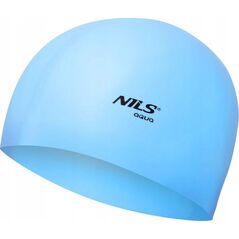 Nils Extreme NQC JEDNOKOLOROWY BL01 JASNONIEBIESKI CZEPEK SILIKONOWY NILS AQUA 13241095 5907695527889