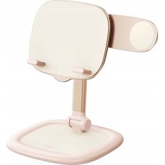 Baseus Regulowany stojak na telefon / tablet Baseus Seashell Series różowy 13241659 6932172636333
