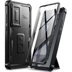 4kom.pl Etui obudowa Kevlar Cam+ do Samsung Galaxy S24 Ultra Black 13247381 5906203690824