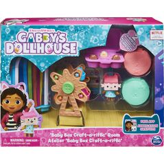 Spin Master Spin Master Gabby's Dollhouse Deluxe Room - Craft-a-riffic Room, Backdrop 13248594 778988380963
