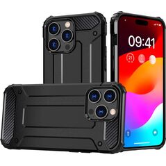 Hurtel Pancerne etui do iPhone 15 Pro Max Hybrid Armor - czarne 13250205 9145576280522