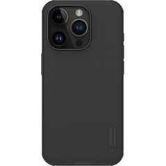 Nillkin Wzmocnione etui do iPhone 15 Pro Nillkin Super Frosted Shield Pro - czarne 13251471 6902048265578