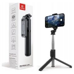 Selfie stick Crong SelfieGo Kompaktowy selfie stick Bluetooth tripod (20-101cm) 13260029 5904310704595