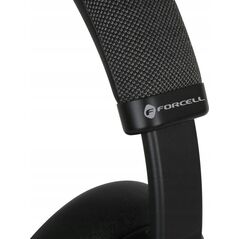 Słuchawki ForCell FORCELL F-AUDIO słuchawki bezprzewodowe nagłowne ANC Touch Beat czarne 13267649 5903396271489
