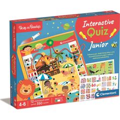 Clementoni Gra Interaktywny Quiz Junior 13269810 8005125508211