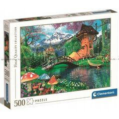 Clementoni Clementoni Puzzle 500el The Old Shoe House 35522 13276752 8005125355228