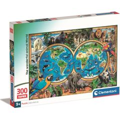 Clementoni CLE puzzle 300 Super The WonderfAnimalWorld 21723 13276766 8005125217236