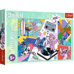 Trefl Puzzle 100el Wspomnienia Lilo i Stich 16473 Trefl 13276775 5900511164732