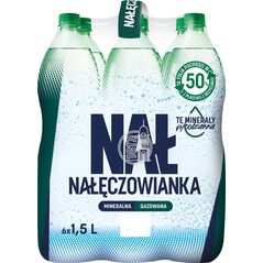 Woda Nałęczowianka Woda Nałęczowianka 1.5L gazowana (6) 13278015 5900635000053