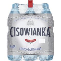 Woda Cisowianka Woda Cisowianka 1.5L lekko gazowana (6) 13278017 5902078110009