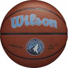 Wilson Wilson Team Alliance Minnesota Timberwolves Ball WTB3100XBMIN Brązowe 7 13279964 194979034347