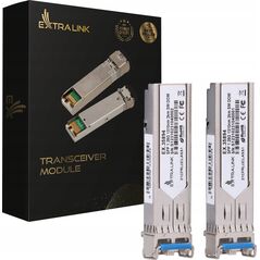 Moduł SFP ExtraLink EXTRALINK SFP 1.25G 1310NM 2KM SM DOM 2-PACK 13297654 5905090335894