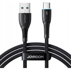 Kabel USB Joyroom USB-A - USB-C 1 m Czarny (JYR894) 13299189 6956116759742