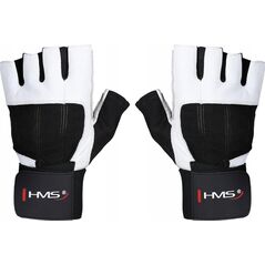 HMS RST04 WHITE-BLACK ROZM. S RĘKAWICE NA SIŁOWNIĘ HMS 13299348 5907695553789