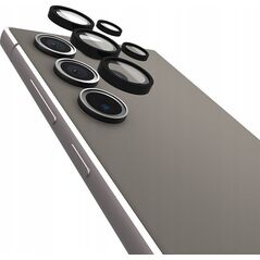 Case-Mate Case-Mate Aluminum Ring Lens Protector - Szkło ochronne na obiektyw aparatu Samsung Galaxy S24 Ultra (Black) 13300438 840171736267