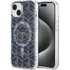 Guess Guess GUHMP15MHGCUSTGK iPhone 15 Plus / 14 Plus 6.7" czarny/black hardcase IML GCube MagSafe 13300778 3666339221850