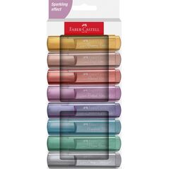 Faber-Castell FABER-CASTELL Textmarker TL 46 Metallic 8er Kartonetui 13303191 4005402546787