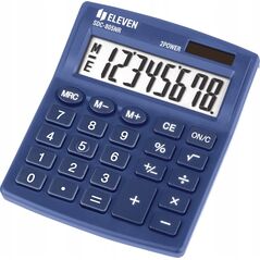 Kalkulator Eleven ELEVEN kalkulator biurowy SDC805NRNVE granatowy odcień perłowy 13304266 5904966860195