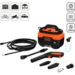 Myjka ciśnieniowa Black+Decker BD MYJKA 1300W BEPW1300H 110bar 13306355 5035048788950